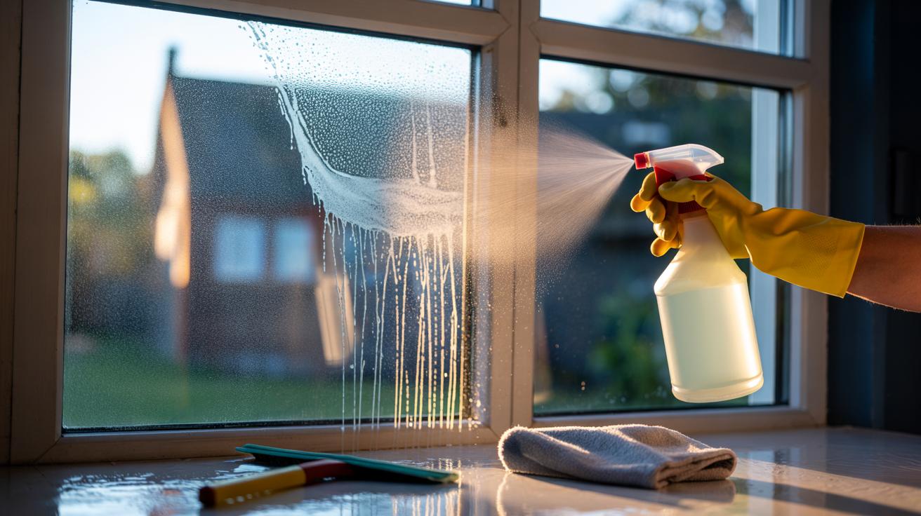 Vinegar Spray for Spotless Windows: Why it dissolves dirt in 30 seconds